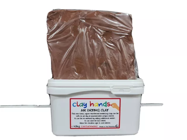 Clay Hands Air Drying Terracotta Earthenware Clay 4.5kg