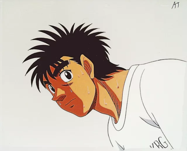 HAJIME NO IPPO TAKESHI SENDO VS IPPO ANIME PRODUCTION CEL 7