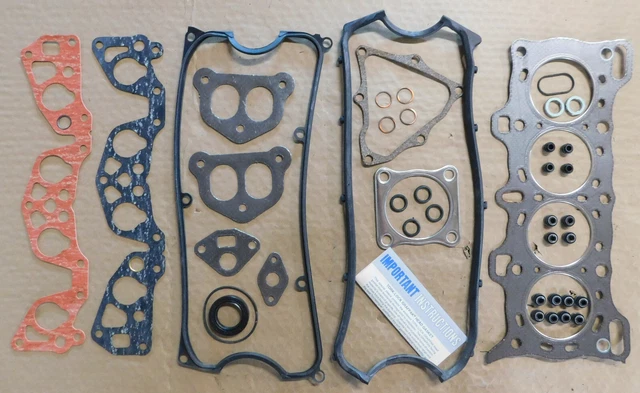 McCord GS362-1 Head Gasket Set for 1984-87 Honda EV1 1.3L EV1-D15A2 1.5L 4 Cyl