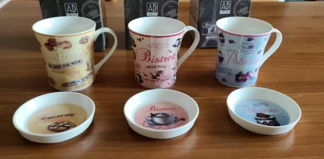 Tisaniera Tazza tè Mug singola o set in porcellana con piattino coperchio filtro