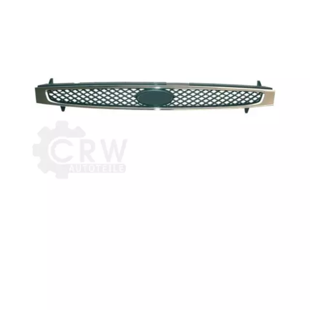 Calandre Avant pour Ford Fiesta Année Fab. 04.02-12.05 Chrome-Noir Qit