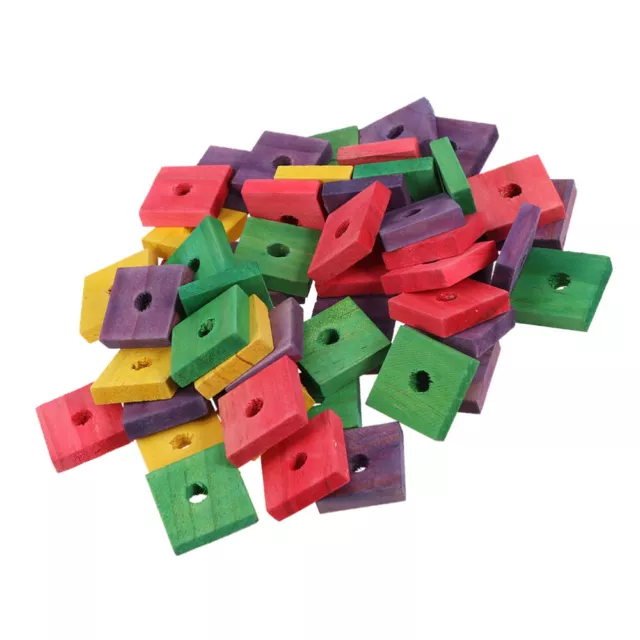 50 Pcs Spielzeug Kauen Papagei Knabberspielzeug Beißspielzeug Für Vögel Puzzle