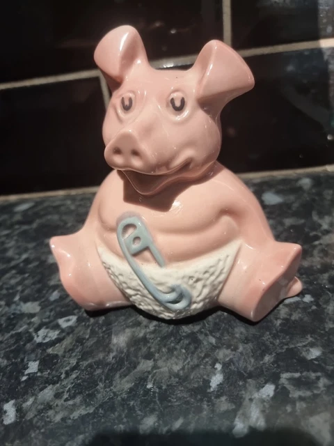 COLLECTORS 1980S NAT West Pig, Piggy Bank , money box . £11.99 ...