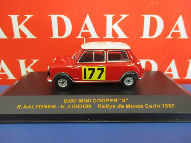 Die cast 1/43 Modellino Auto BMC Mini Cooper S Rally Monte Carlo 1967 R.Aaltonen