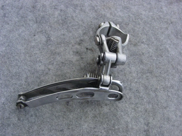 Dérailleur Avant Campagnolo Nuovo Record, 28,6 Mm, Argent, Vélo Course, 1975