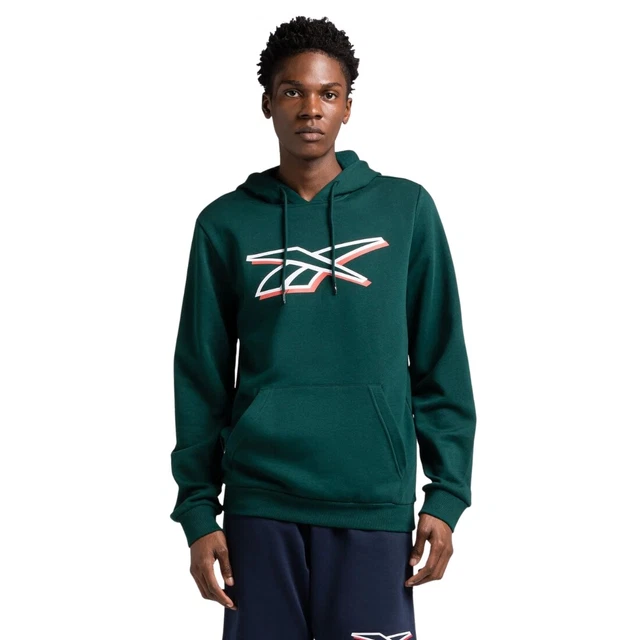Felpa reebok cheap uomo verde