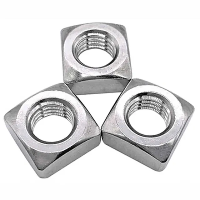 M3 M4 M5 M6 M8 M10 square nuts Double chamfered Locking nut 304 stainless steel