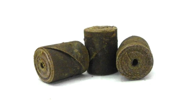 SUPERIOR ROTARY TOOLS INC. CARTRIDGE ROLLS, 3/4" x 1" x 1/8", 320 GRIT, 100/BAG