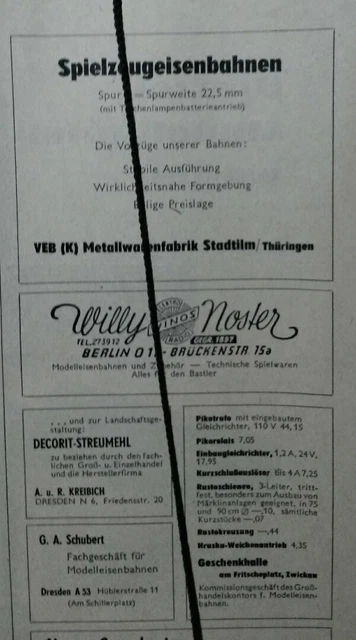 Werbung Stadtilm Foto Reichsbahn DB V 200  Eisenbahn Dampflok Bahnhof Leipzig 16