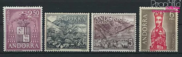 Briefmarken Andorra - Spanische Post 1964 Mi 63-66 (kompl.Ausg.) Jahrgang (94759