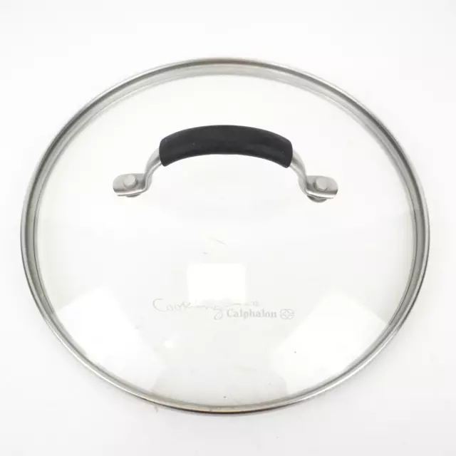 Cooking with Calphalon 9 inch Replacement Glass Lid Inside Diameter 8 5/8 inch