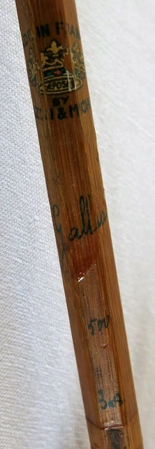 Canne à Mouche Bambou Refendu 6'6" (198cm) - Pezon & Michel - Soie 3/4