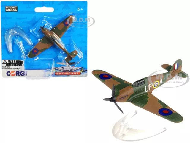 Hawker Hurricane Fighter Aircraft "Raf" Diecast Model By Corgi Cs90620