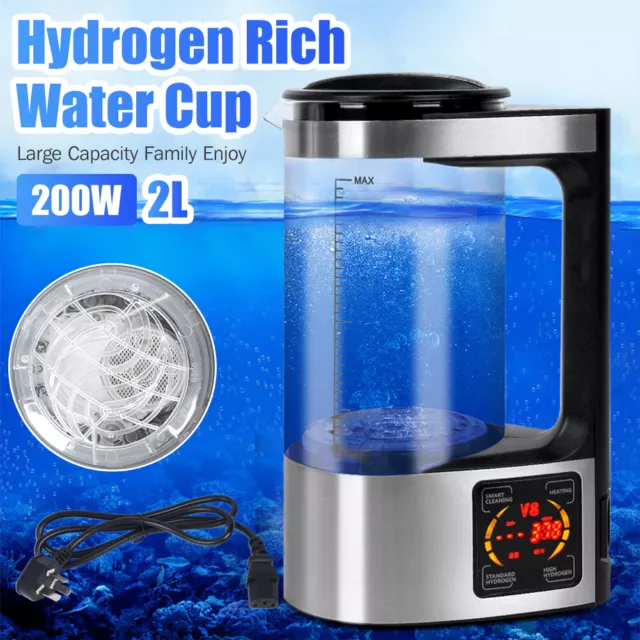 2l Electric V8 Hydrogen Rich Water Kettle Water Ionizer Machine