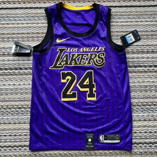 Nike Lebron James #23 Jersey LA Lakers Black Mamba Edition Small DJ1433-011