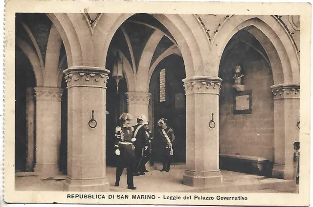 1932 San Marino Loggie Del Palazzp Governativo