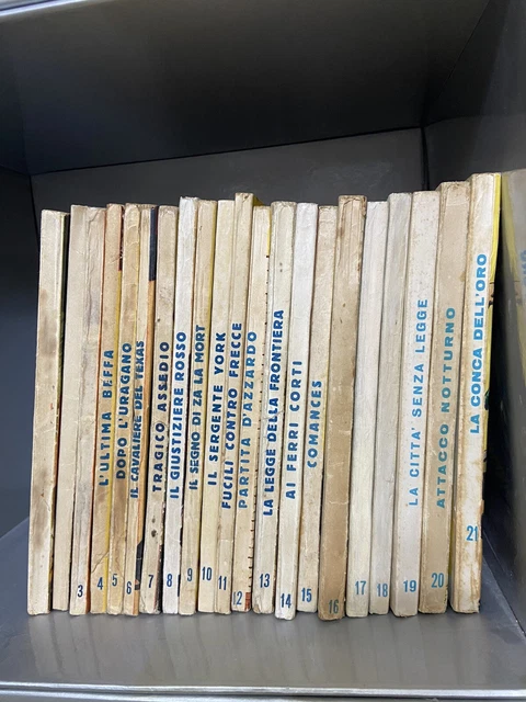 COLLANA ZENIT ZENITH Gigante Prima Serie Originale Audace 1/21 Completa