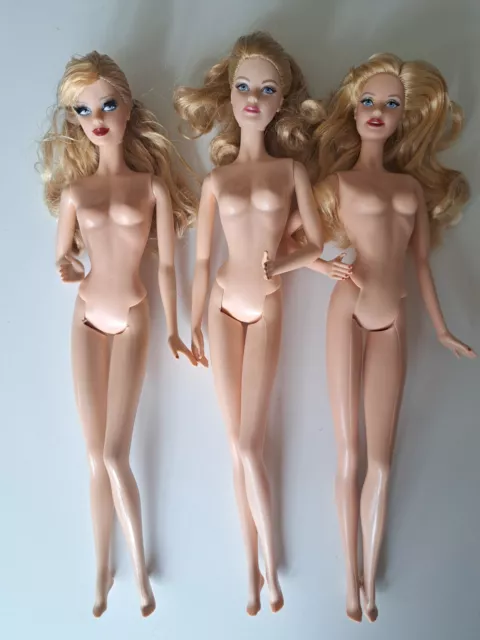 Barbie Basics Dolls Model Muse nude Doll lot for OOAK work