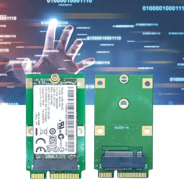 M.2 NGFF SSD PCI-e mSATA 18 pin scheda adattatore SSD per Asus