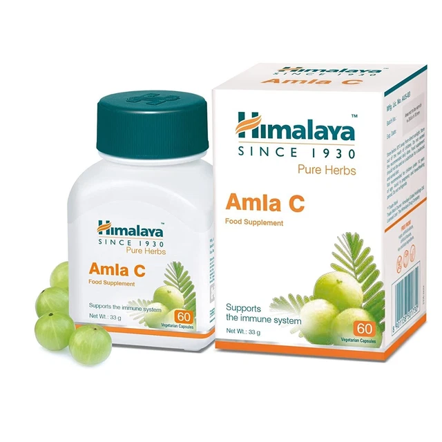 Himalaya Wellness Pure Herbs Amalaki Immunity Wellness Promotes health 60 Pills