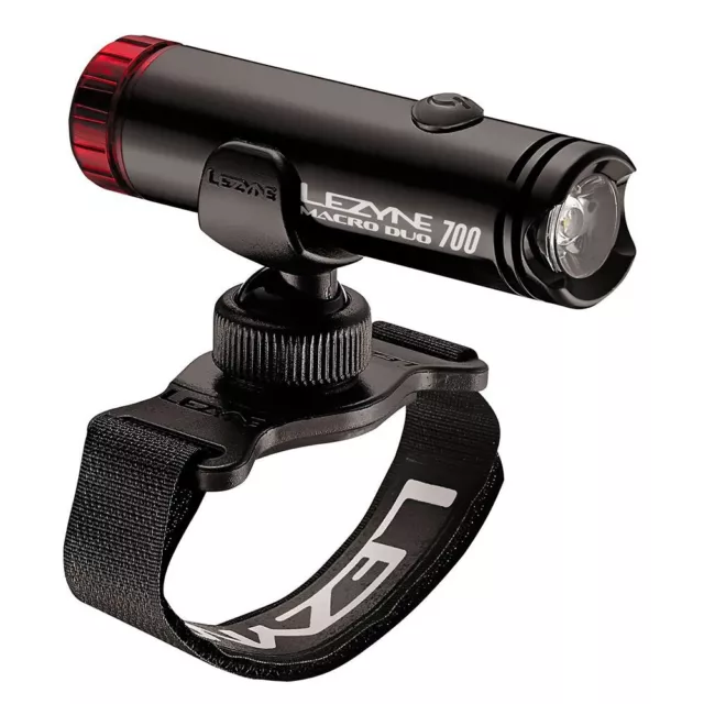 Lezyne Macro Drive Duo 700 Fahrrad Fahrradlicht. LED Front- und Rückleuchte