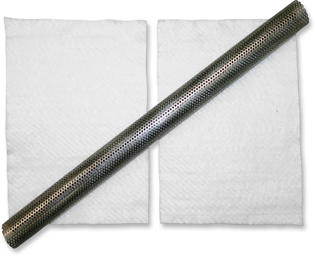 LA Choppers [LA-1213-24P] Universal Exhaust Baffle With Packing 1.375X24