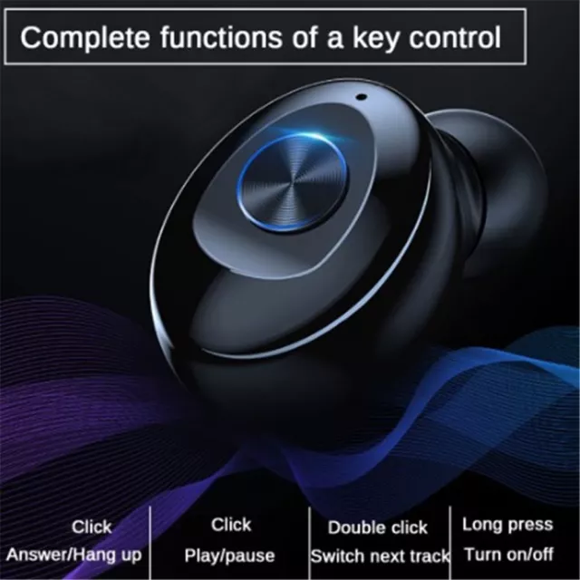 Mini Handsfree Headset Wireless Headset Wireless Earbuds Bluetooth Earphone