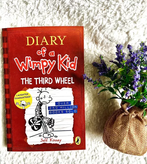 Diary Of a Wimpy Kid:  The Third Wheel : By Jeff Kinney (New Book)