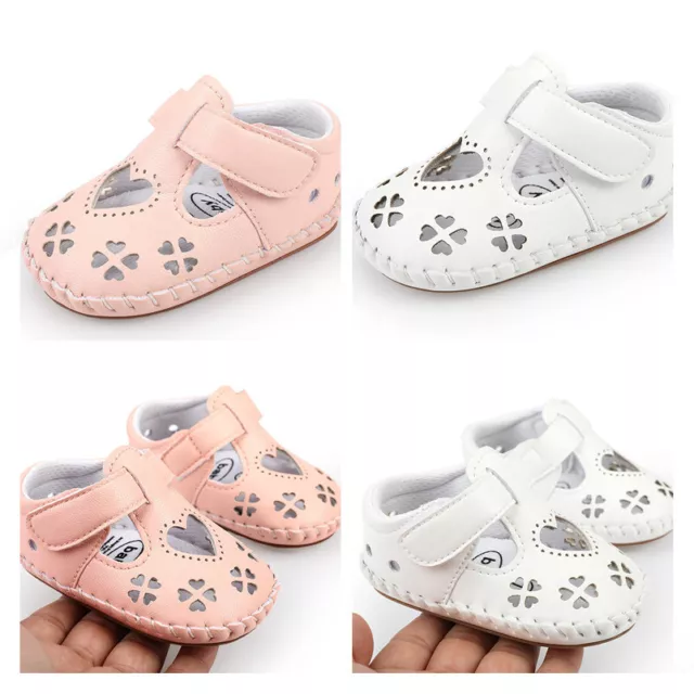 Lovely Gift Baby Girl Pram Shoes Infant First Step Trainers Kids Summer Sandals