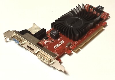 ATI SCHEDA GRAFICA PCI EXPRESS  SAPPHIRE ATI RADEON 1GB ASUS  EAH  5450 SILENT DDR3 