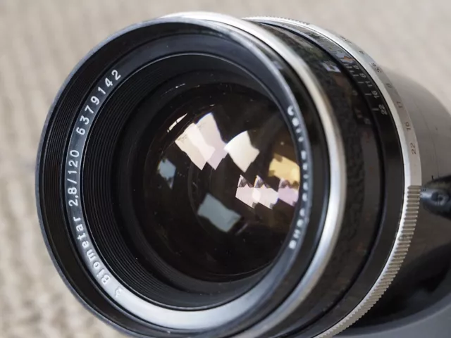 CARL ZEISS Jena Biometar 120mm f/2,8 EXA Exakta mount