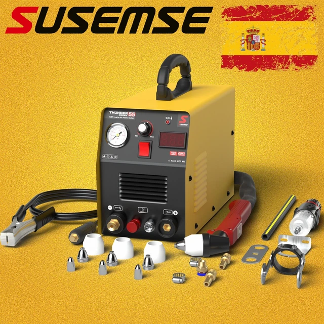 SUSEMSE P80 Plasmasnijbrander, pilotboog, CNC-brander, plasmasnijder, slangenpakket 80A-100A voor CUT50P CUT60P 3 m