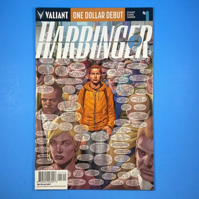 HARBINGER #1 One Dollar Debut Edition VALIANT COMICS 2015