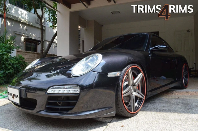 Rimsavers - Protezione Cerchioni In Alluminio, Adesivi Anti-graffio, Per Cerchi Fino A 22 Pollici - Foto 2