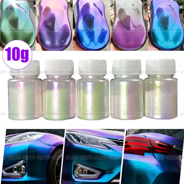 Chameleon Color Changing Pearl Powder For Bicycle&Auto Car Paint Pigment 10g