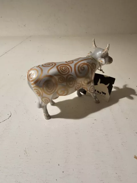 Metallicow #7306 Cow Parade by Westland Giftware - Retired 2002 2