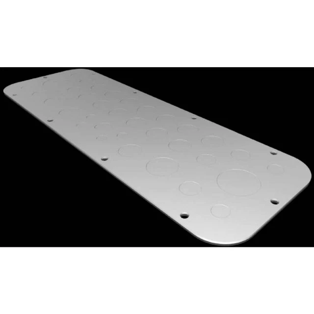 Rittal AX 2573.100 Piastra flangiata (L x L) 149 mm x 447 mm Lamiera dacciaio