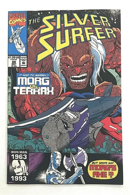 Marvel Silver Surfer 1993 comic #80 VF/NM unread bagged and boarded