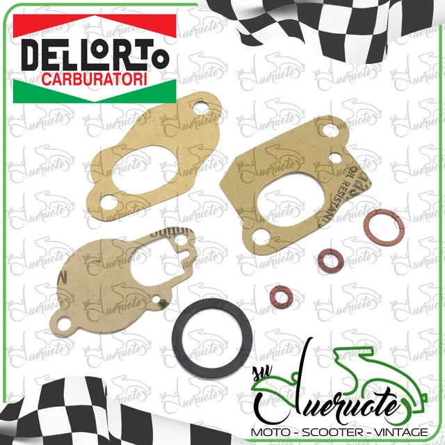 Guarnizioni Carburatore Kit Revisione Per Vespa Gt Gtr Ts Super Vnb 125 150 Vbb