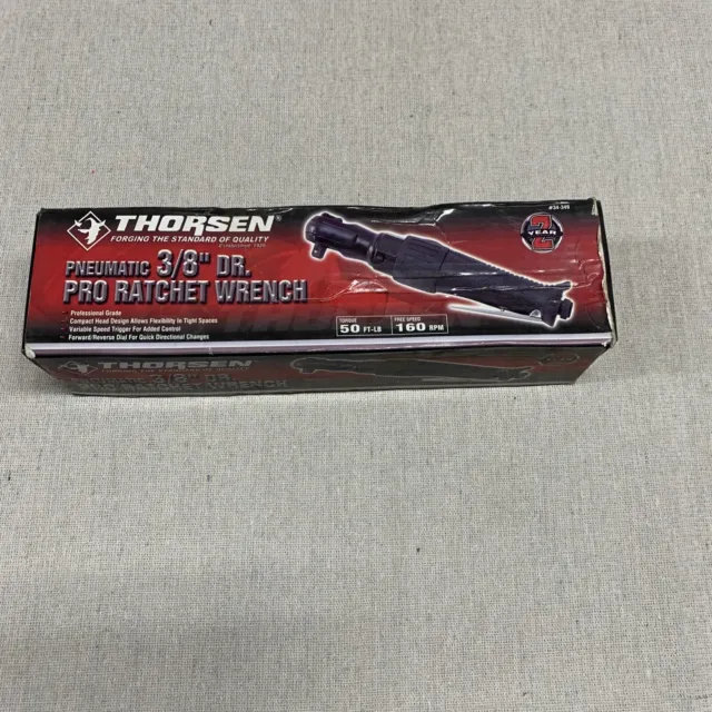 Thorsen Air Ratchet Pneumatic 3/8 inch Drive Never Used