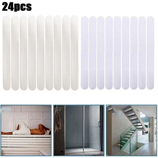 Tappetino da bagno interno antiscivolo di alta qualità 24 pz adesivi impugnatura da pavimento