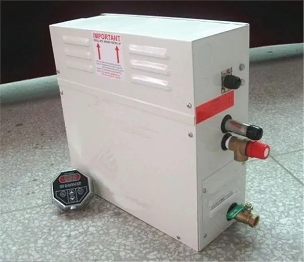 Generador de vapor 6 kw nuevo sauna autodrín baño hogar / spa oe