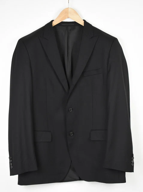 Hugo Boss Queen Stretch Giacca Uomo USA 42R Vergine Misto Lana Monopetto