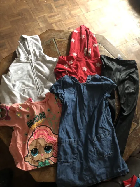 Girls clothes bundle age 6-8 years x 5