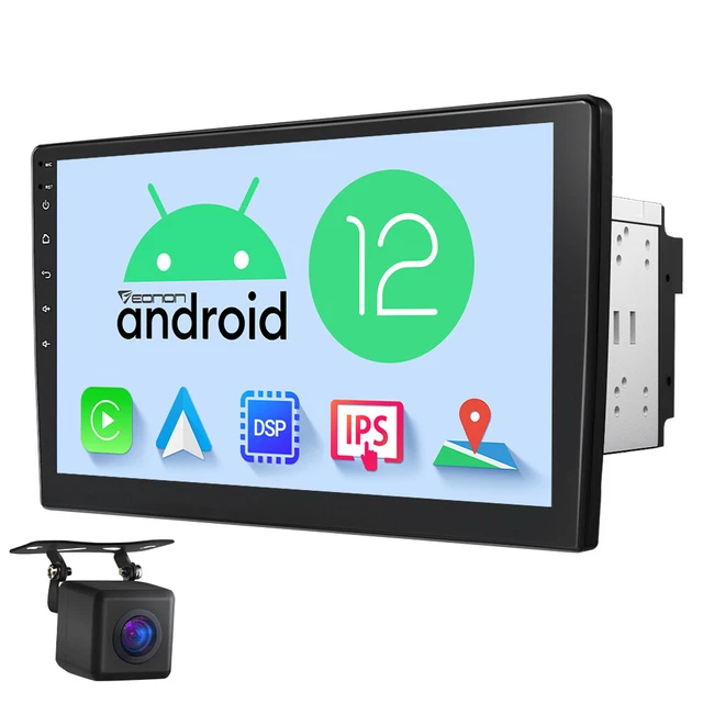 Eonon 10.1" IPS Touchscreen CarPlay Android 12 Autoradio GPS Navi FM RDS DAB DSP