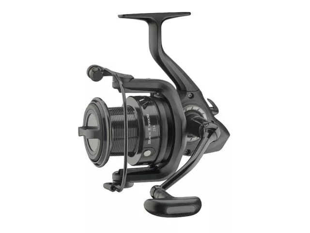 Daiwa Black Widow 25A Big Pit Carpa Mulinello Manovella ripiegabile in alluminio