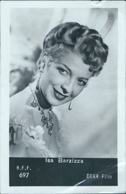 BH135 FIGURINA VAV isa barzizza attore actor film star personaggi