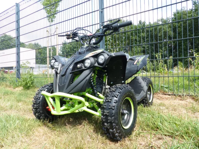 Pocketquad 49ccm Miniquad Quad Kinderquad Mini Quad ATV Pocketbike Grün E-Start