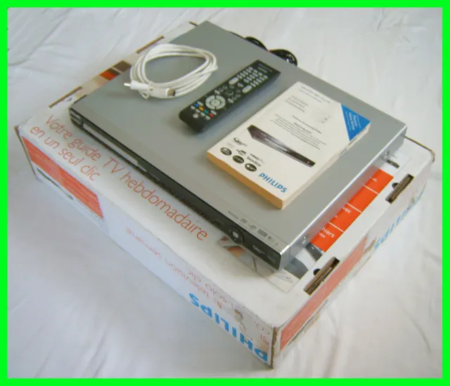PHILIPS DVDR3570H DVD/HDD-RECORDER DivX/XviD *160 GB=180 STD* USB/FIREWIRE/EPG