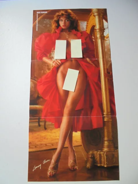 Poster - Lonny Chin - Deutscher Playboy - Playmate Miss Februar 1983